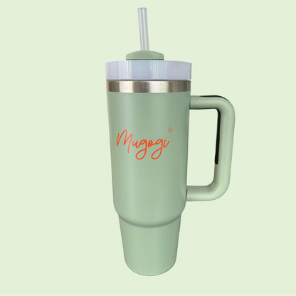 Mugogi Water Bottle Greenish Grey