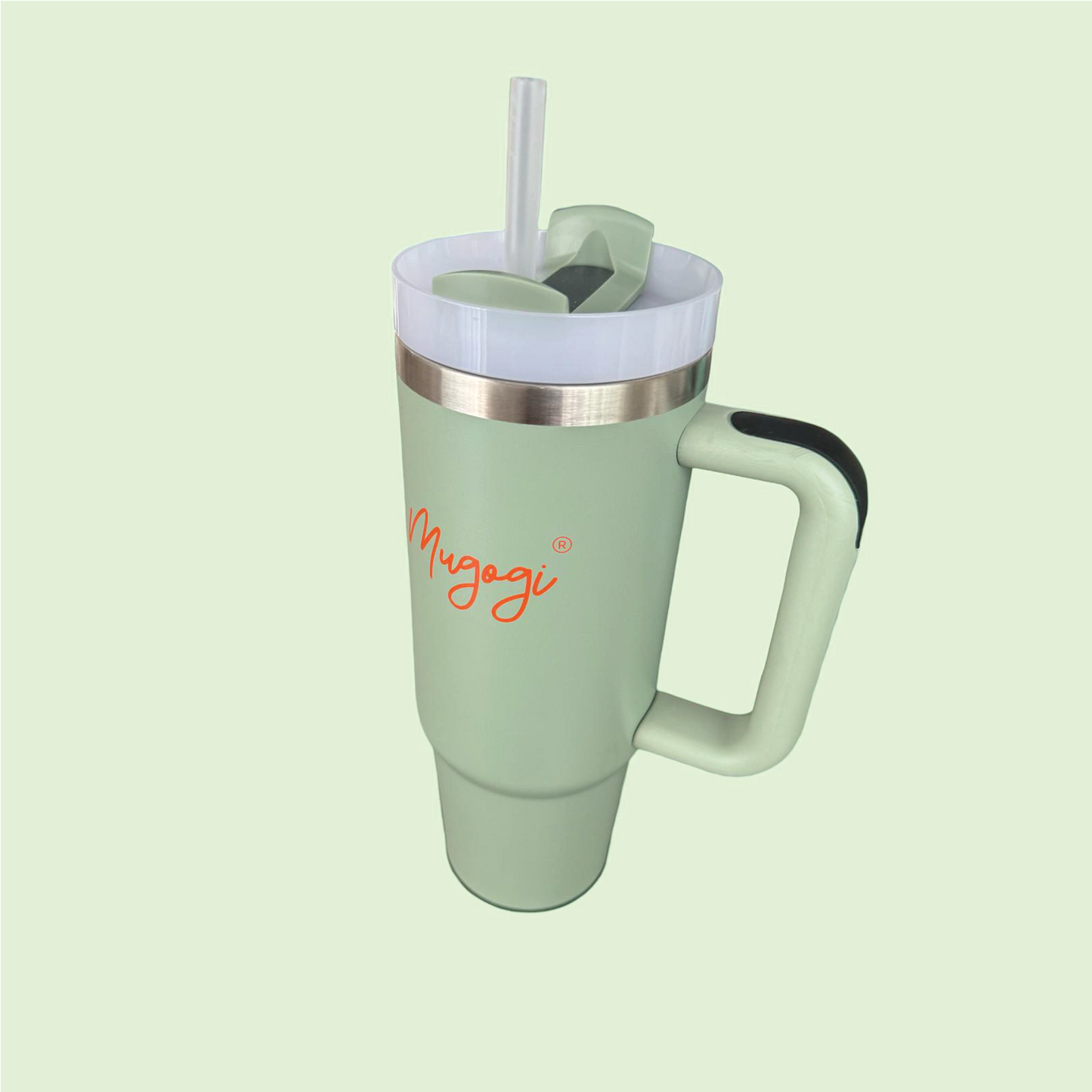 Mugogi Water Bottle Greenish Grey